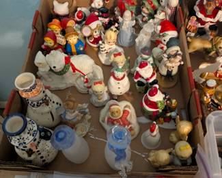 Polish pottery snowman sold
