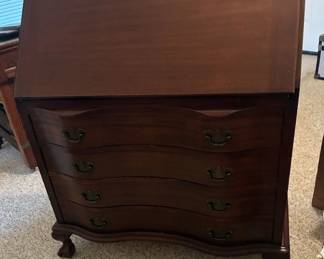 Mahogany Slant Front Desk