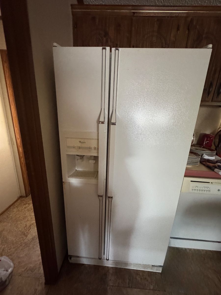 Side-by-Side Whirlpool Refrigerator