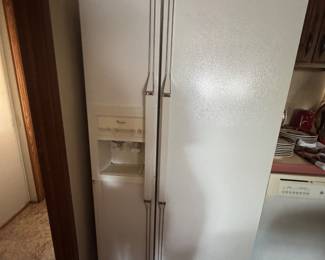 Side-by-Side Whirlpool Refrigerator