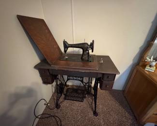 Singer treadle sewing machine