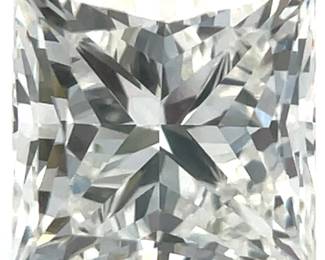 3.75 Carat IGI Certified Lab-Grown Princess Cut Diamond