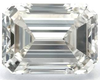 3.09 Carat IGI Certified Lab-Grown Emerald Cut Diamond