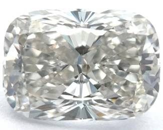 3.04 Carat IGI Certified Lab-Grown Cushion Brilliant Cut Diamond