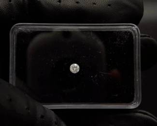 0.33 Carat Natural Round Brilliant Diamond