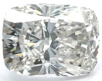 2.53 Carat IGI Certified Lab-Grown Cushion Brilliant Cut Diamond