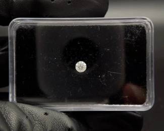0.35 Carat Natural Round Brilliant Diamond