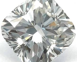 1.50 Carat IGI Certified Lab-Grown Cushion Brilliant Cut Diamond