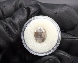 2.76 Carat Natural Rustic Rose Cut Diamond – Unique One-of-a-Kind Custom Jewelry Stone