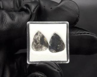 3.42 Carat Total Weight Natural Rustic Rose Cut Diamond Pair – One-of-a-Kind Custom Jewelry Stones