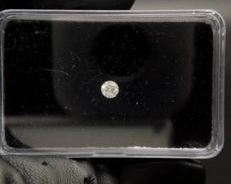 0.35 Carat Natural Round Brilliant Diamond