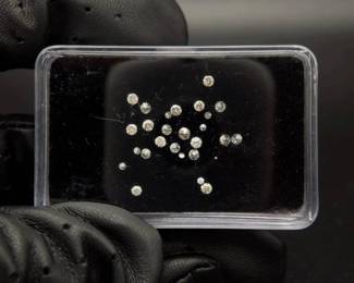 1.00 Carat Total Weight Natural Round Brilliant Diamond Parcel
