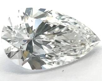 1.69 Carat IGI Certified Lab-Grown Pear Brilliant Diamond