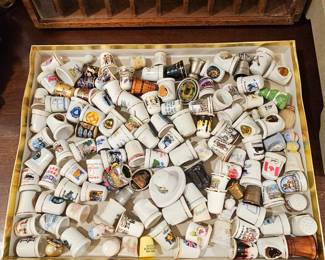 Huge Thimble Collection