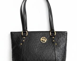 Giani Bernini Ostrich-Embossed Tote