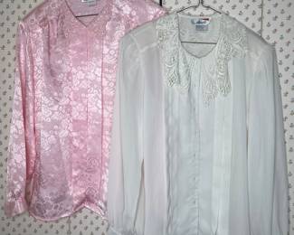 Vintage Ladies Blouses - Impressions of California & Nilani