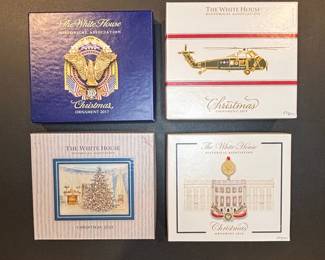 White House Historical Association Christmas Ornaments