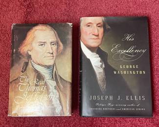 Biographical History Books: George Washington and Thomas Jefferson