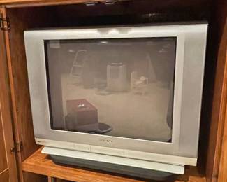 Sharp Flat-Tube CRT Television