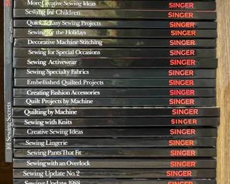 Singer Sewing Reference Library Collection
