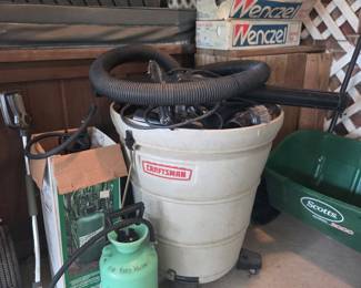 Vintage Craftsman Home-N-Shop Wet/Dry Vacuum