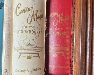 Culinary Arts Institute Cooking Magic Step-By-Step Cookbooks (Volumes 1 & 2)