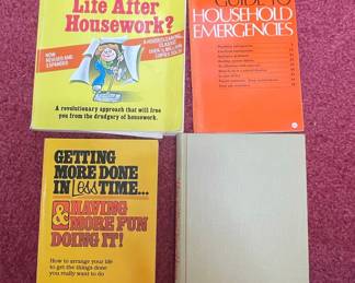 Vintage Household Management Books