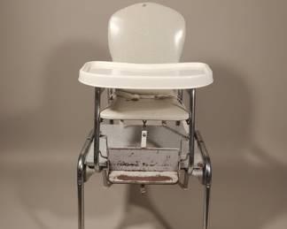 Vintage Cosco Metal High Chair