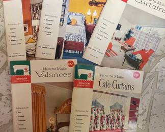 Vintage Singer Sewing Library Instructional Booklets