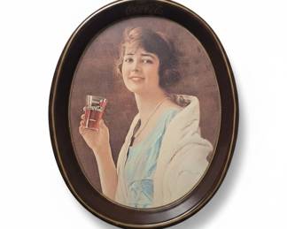 Coca-Cola "Flapper Girl" Serving Tray
