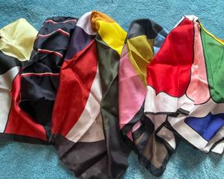 Vintage Silk Scarves