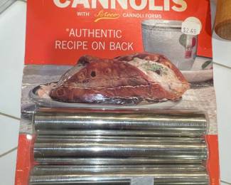 Ateco No. 660 Cannoli Forms Vtg