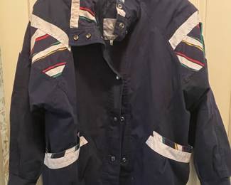 Vintage Current Seen Nautical Windbreaker Jacket