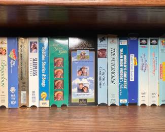Assorted Vintage VHS Tapes - Family Films & Children's Classics