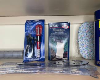 Plaid Stencil Decor Electric Stencil Cutter and Travel Smart by Franzus Garment Steamer