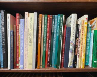 Collection of Vintage Home Decorating and Craft Books
