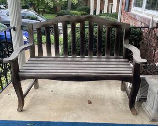 Shell-Back Garden Bench