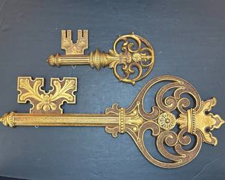Vintage Decorative Wall Keys