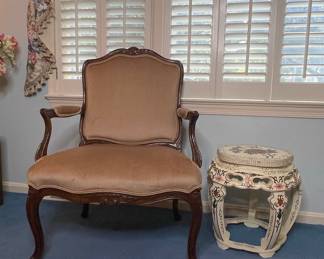 Louis XV Style Fauteuil Armchair