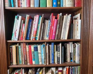 Large Collection of Vintage and Modern Cookbooks