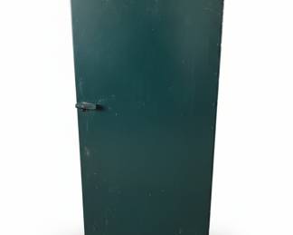 Vintage Metal Trash Can