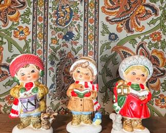 Vintage Christmas Caroler Figurines