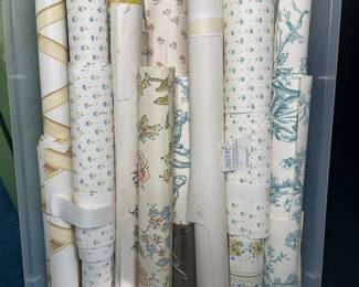 Vintage Wallpaper Rolls Collection