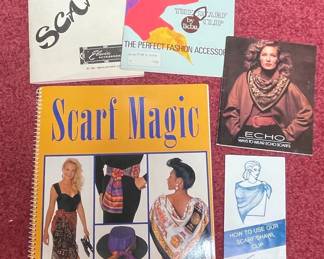 Vintage Scarf Styling Guides and Accessory Pamphlets