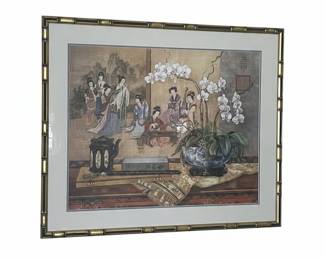 Edna Hibel "Japanese Ladies at the Mountain" Art Print