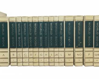 World Book Encyclopedia Set with Thorndike-Barnhart Dictionaries