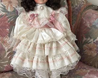 Vintage Gorham Porcelain Doll "Ashley" 1983