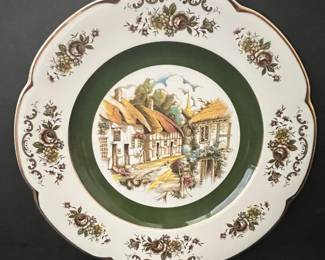 Wood & Sons 'Ascot Village' Ironstone Service Plate