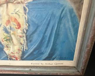 Arthur Garratt 'Alice Blue Gown' Lithograph Print