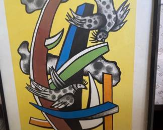 Fernand Léger 'Musée des Arts Décoratifs' Exhibition Poster, 1956
